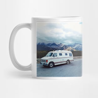 Road trip adventure Banff national park, Alberta, Canada. Mug